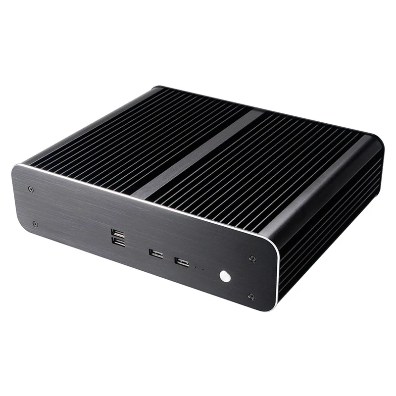 Akasa Euler TX Plus Intel LGA1700 Alu ventilaatorita õhuke mini-ITX korpus - Kere