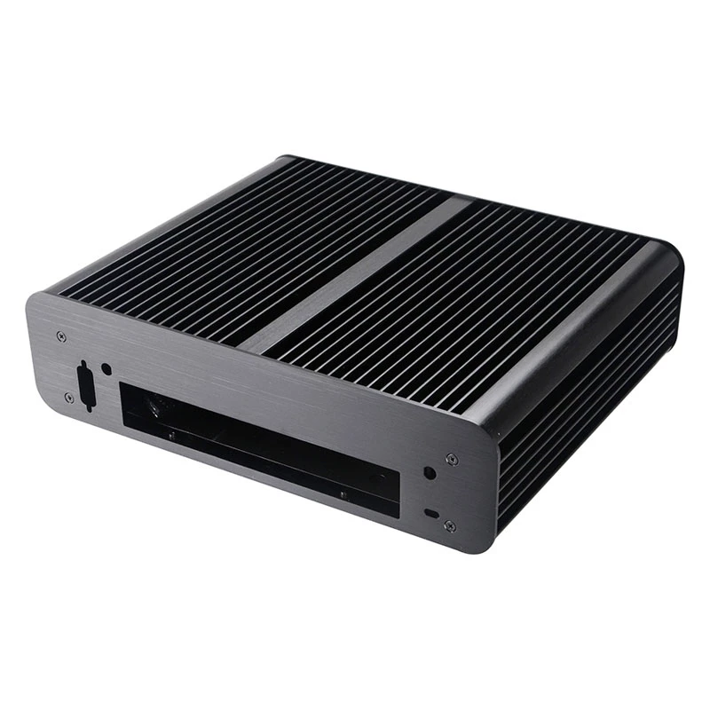 Akasa Euler TX Plus Intel LGA1700 Alu ventilaatorita õhuke mini-ITX korpus - Kere
