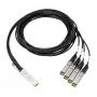HP 3M 100Gb DAC kaabel (QSFP28-4xSFP28)