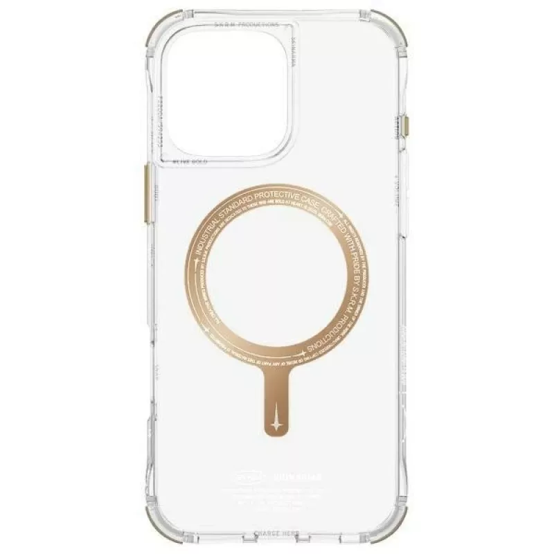 SK-2024IPP69-SDOPRM-GLD | Tagakaas | Apple | iPhone 16 Pro Max | Plastik | Läbipaistev/šampanja