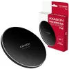 AXAGON WDC-P10T õhuke juhtmevaba kiirlaadimispadi, Qi 5/7,5/10W, mikro-USB