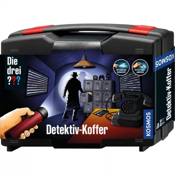 Die drei ??? Detektiivikohver, detektiivikomplektid täisvarustus noortele detektiividele