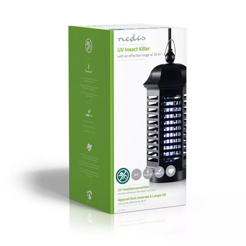 Nedis INKI110CBK4 putukapüünis, sääsepüünis, must