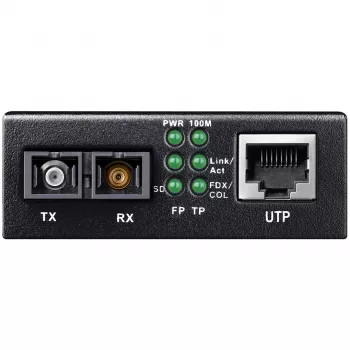Cudy MC100SA-20 võrgumeediumimuundur 100 Mbit/s 1310 nm Single-mode Must