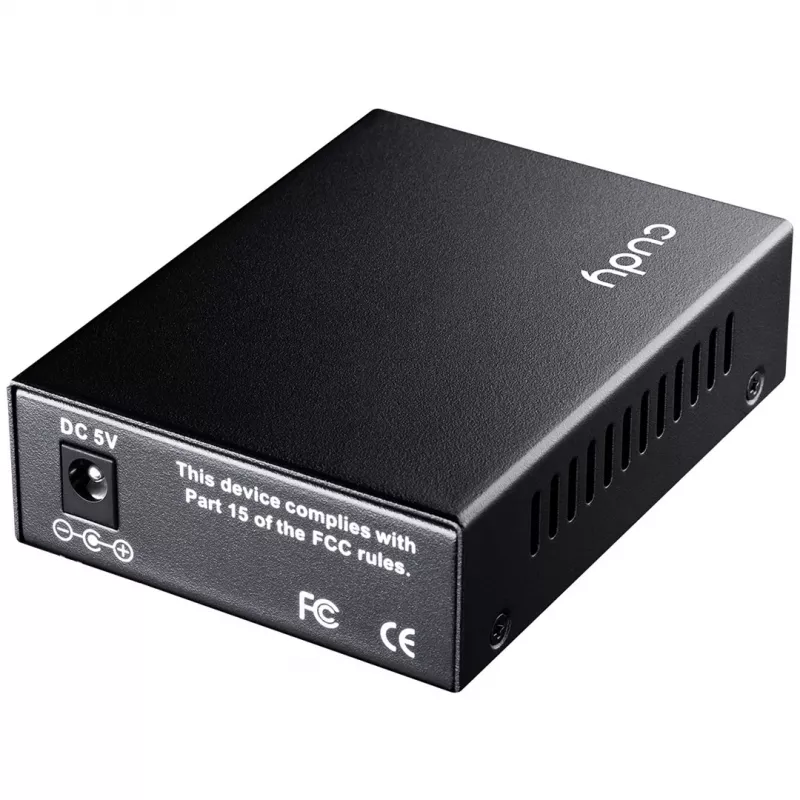 Cudy MC100SA-20 võrgumeediumimuundur 100 Mbit/s 1310 nm Single-mode Must