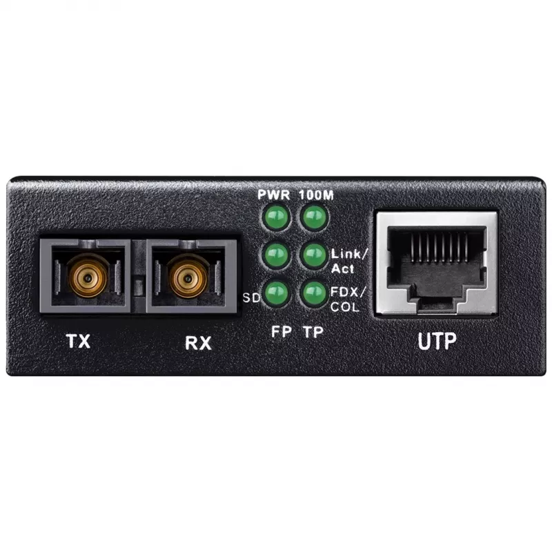Cudy MC100MA-2 võrgumeediumimuundur 1000 Mbit/s 1310 nm mitmemoomega Must