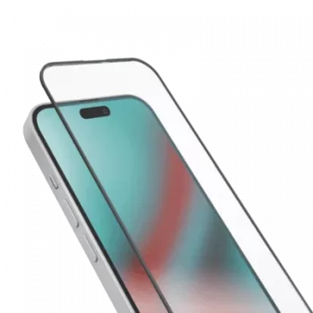 SBS klaasist ekraanikaitse täiskate iPhone 15/16 jaoks (TESCRFCIP1661)