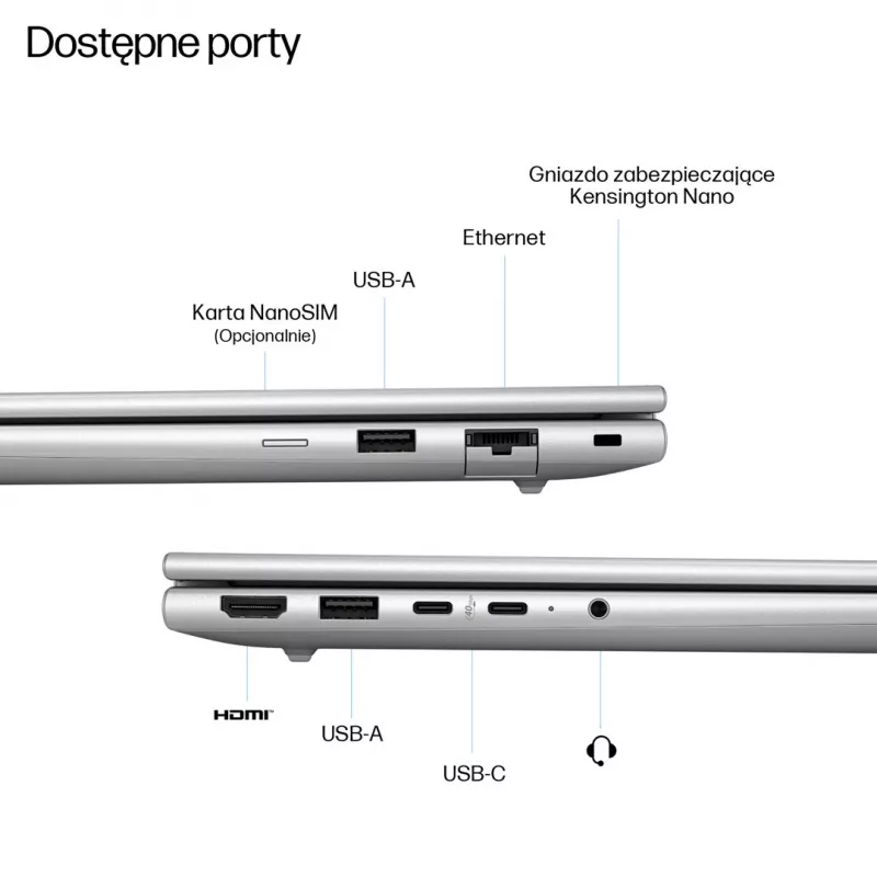 HP EliteBook 6 G1a Next Gen AI PC Copilot+ PC AMD Ryzen AI 5 340 sülearvuti 35,6 cm (14 inch) WUXGA 16 GB DDR5-SDRAM 512 GB SSD Wi-Fi 6E (802.11ax) Windows 11 Pro hõbedane