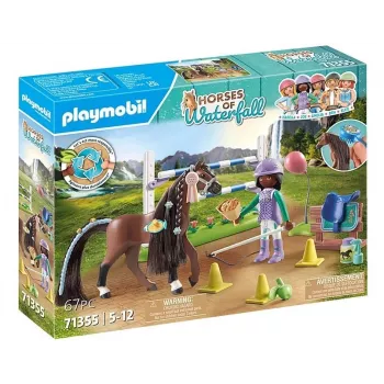 Figuurikomplekt hobused 71355 Zoe ja Blaze takistustega