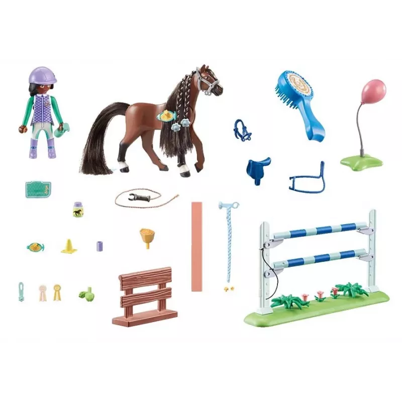 Figuurikomplekt hobused 71355 Zoe ja Blaze takistustega