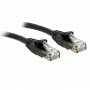 Lindy - võrgukaabel - RJ-45 (M) kuni RJ-45 (M) - 30 cm - UTP - CAT 6 - Vormitud, takerdumiskindel, keermega - Must (48075)