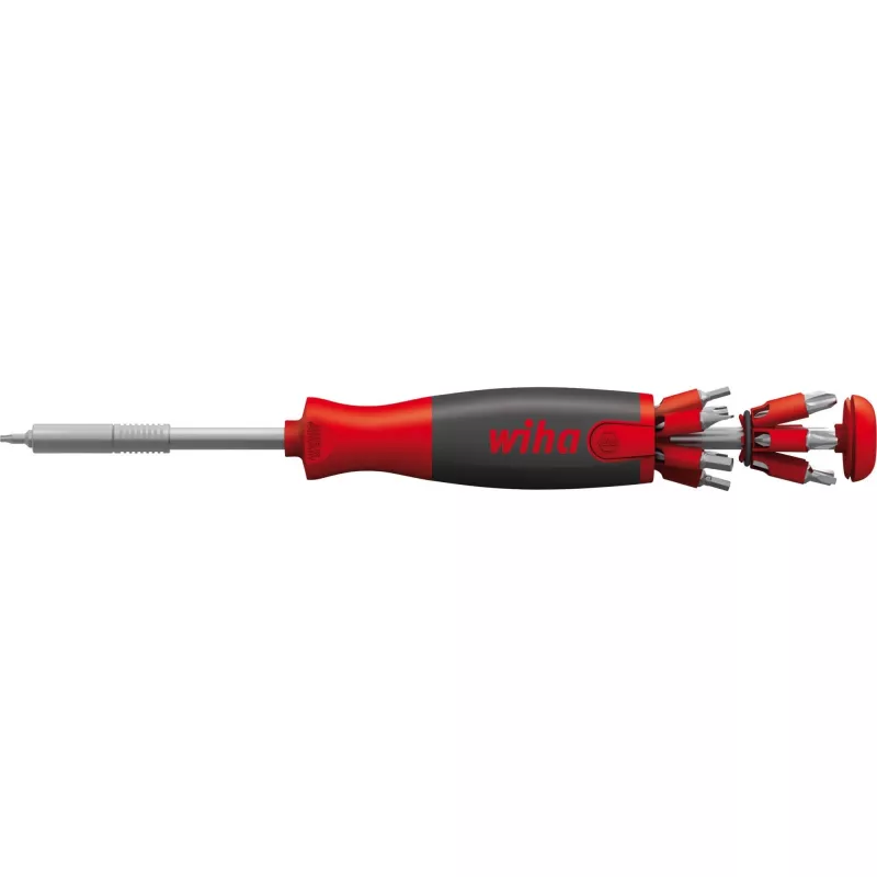 Wiha SB 3803-04021 LiftUp 26one® EU elektroonika ja täppismehaanika, töökoda, VDE otsakruvikeeraja 1/4 (6,3 mm) (43895)