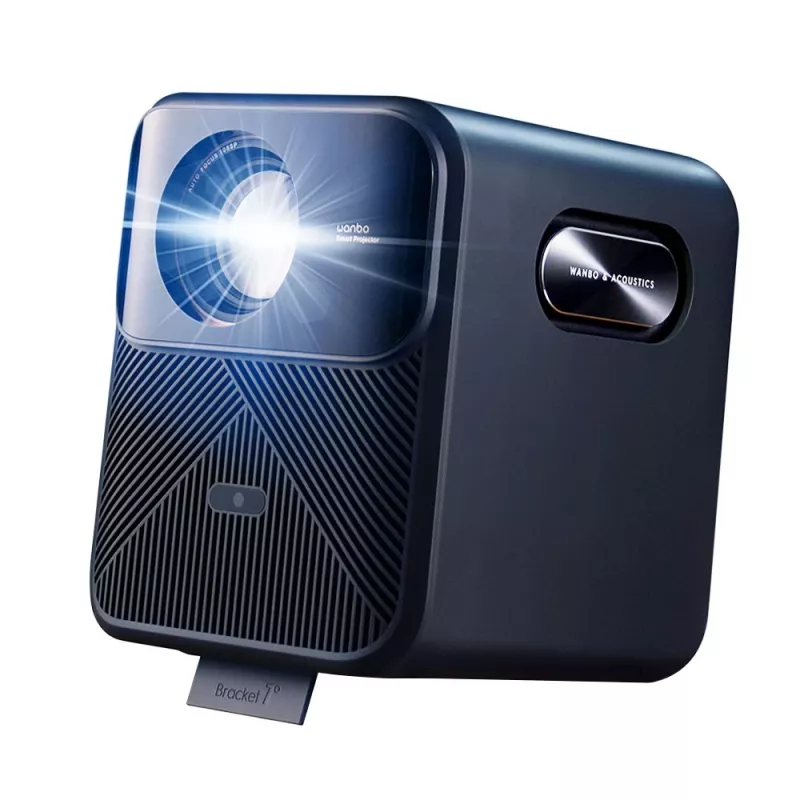 Xiaomi Wanbo 2025 Mozart 1 Pro New Projector Blue, 1200ANSI, 1080P, Google TV, WPB84
