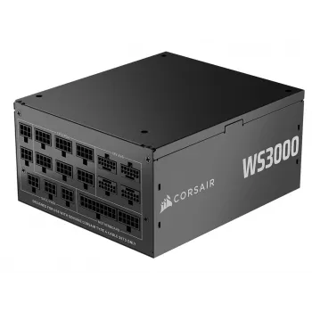 Corsair WS3000 3000W 80+ Pla ATX 3.1 F.Mod toiteplokk