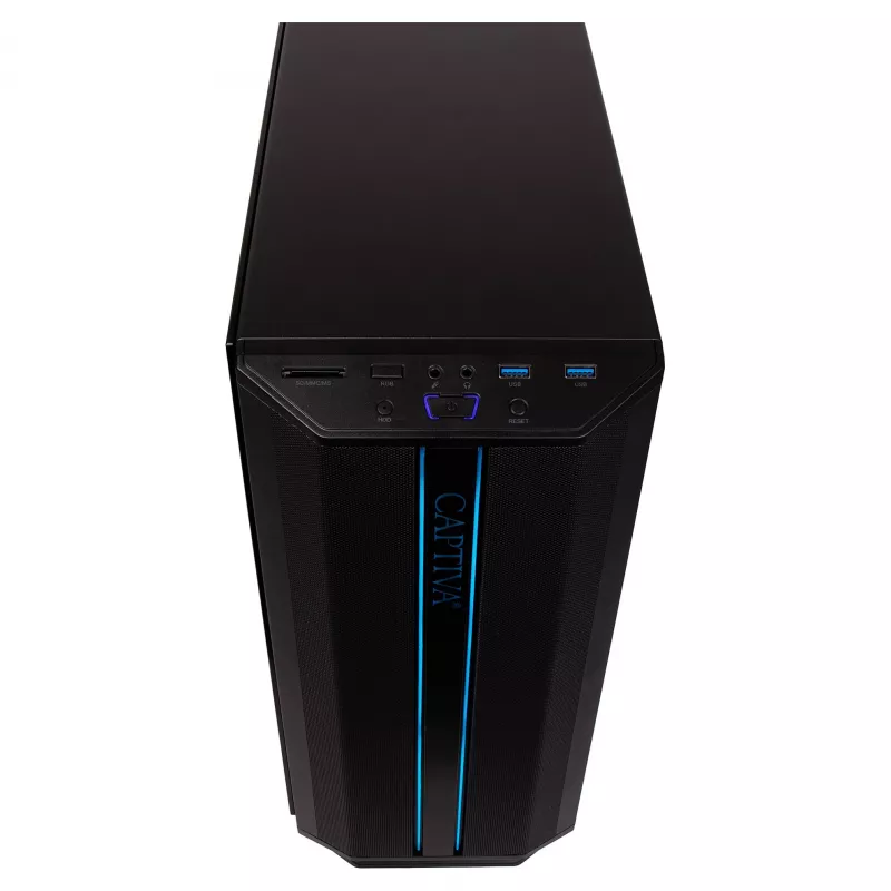 Captiva Advanced Gaming R98-206 Lauaarvuti AMD Ryzen 7 5700X, 32GB RAM, 1TB M.2 SSD, Nvidia GeForce RTX 5060, Wi-Fi 6, Windows 11 (98206)