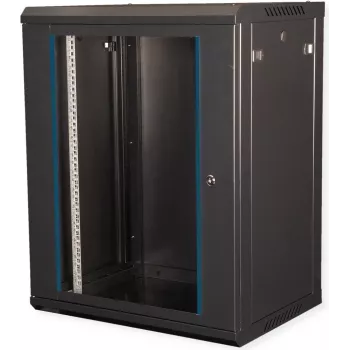 VALUE 19-tolline Wandenclosure 600x450mm must komplekt - WandEnclosure (26.99.0826)