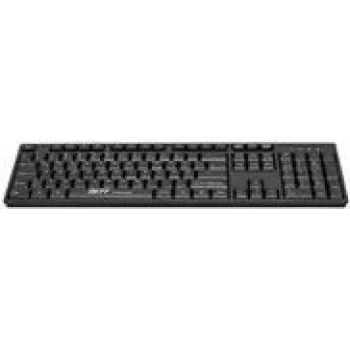 GCQ CleanType Easy Basic - klaviatuur - plastikust, meditsiinikeskkondadesse - pestav - USB - QWERTY - USA - must