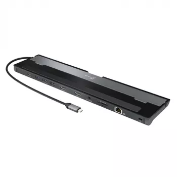 j5create JCD542-N USB-C® Dual HDMI™ Dokkimisjaam - USB 3.2 Gen 1 (3.1 Gen 1) USB-C - 3,5 mm - HDMI - RJ-45 - USB 3.2 Gen 1 (3.1 Gen 1) Type-A - USB 3.2 Gen 1 (3.1 Gen 1) USB-C