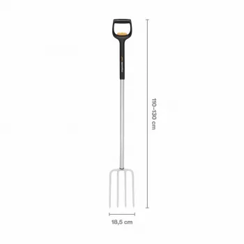 Fiskars Xact Teleskoop-kaevikuhark