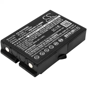 Aku Danfos/Ikusi BT06K 4,8V 600mAh NIMH jaoks