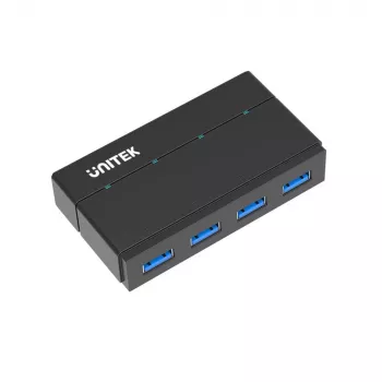 UNITEK Y-HB03001 liidese jaotur USB 3.2 Gen 1 (3.1 Gen 1) Type-B 5000 Mbit/s Must