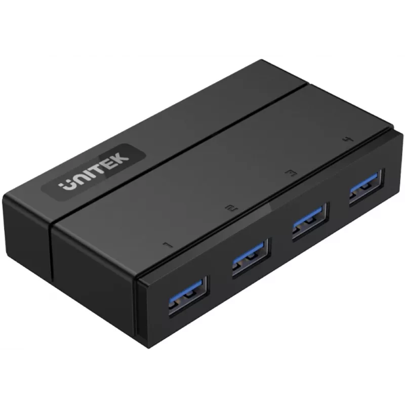 UNITEK Y-HB03001 liidese jaotur USB 3.2 Gen 1 (3.1 Gen 1) Type-B 5000 Mbit/s Must