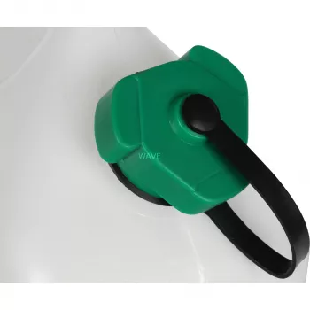Veekanister 10L (valge/läbipaistev, tühjenduskraaniga)