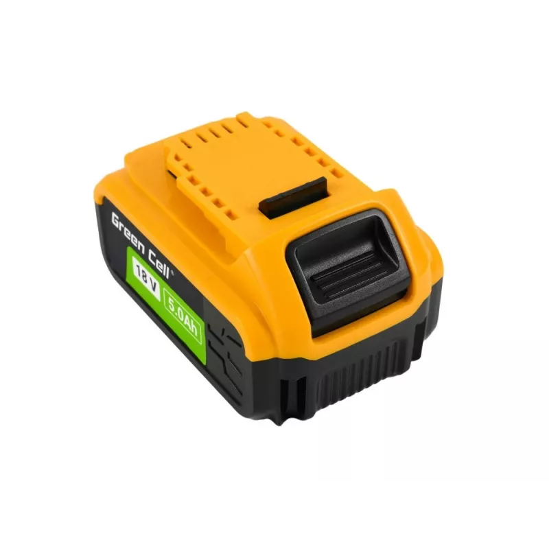 Green Cell aku DeWalt XR 18V 5Ah tööriistaakule DCB184