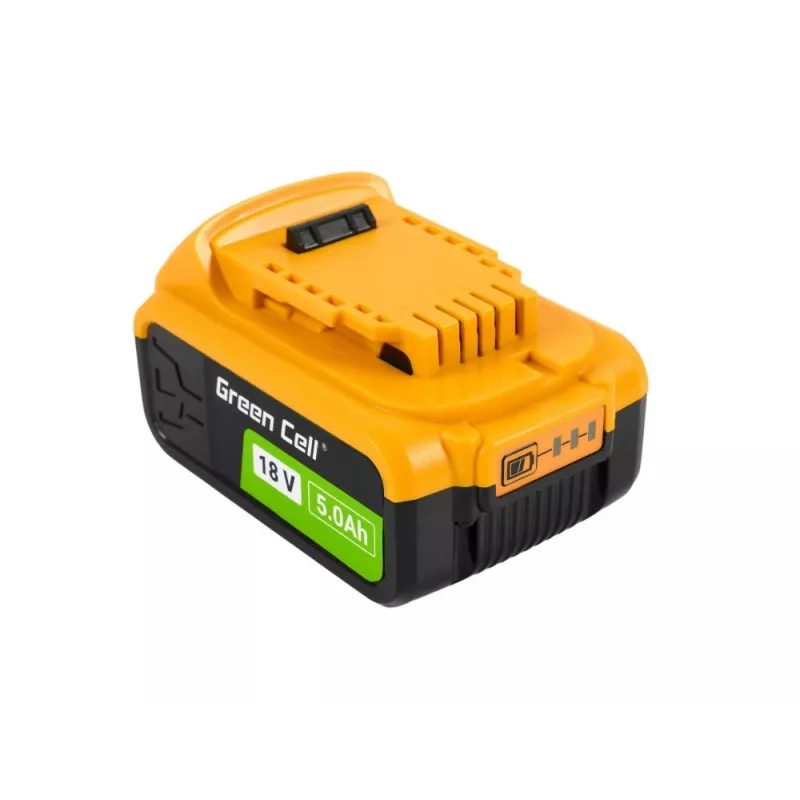 Green Cell aku DeWalt XR 18V 5Ah tööriistaakule DCB184