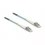 Delock kiudoptiline kaabel LC Duplex - LC Duplex mitmemoodiline OM3 25 m