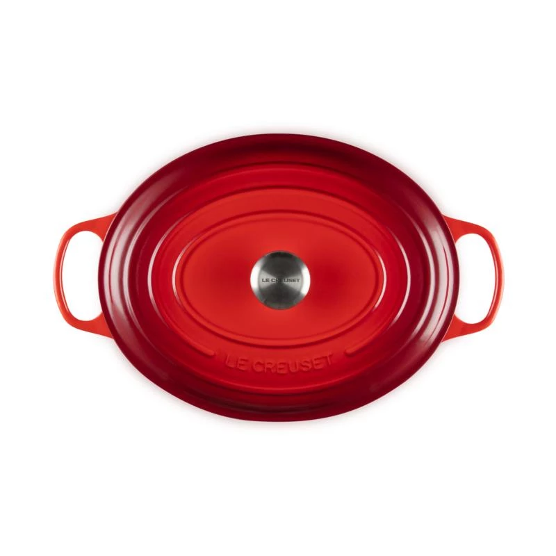 Le Creuset Signature ovaalne röstimispann 35 cm kirsipunane (21178350602430)