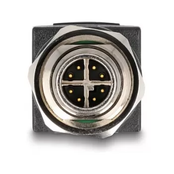 Delock M12 adapter X-kodeeritud 8 kontaktiga pistik RJ45 pesale sirge