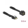 Delock kaabel Mini SAS HD SFF-8643 to õhuke SAS SFF-8654 4i 60 cm