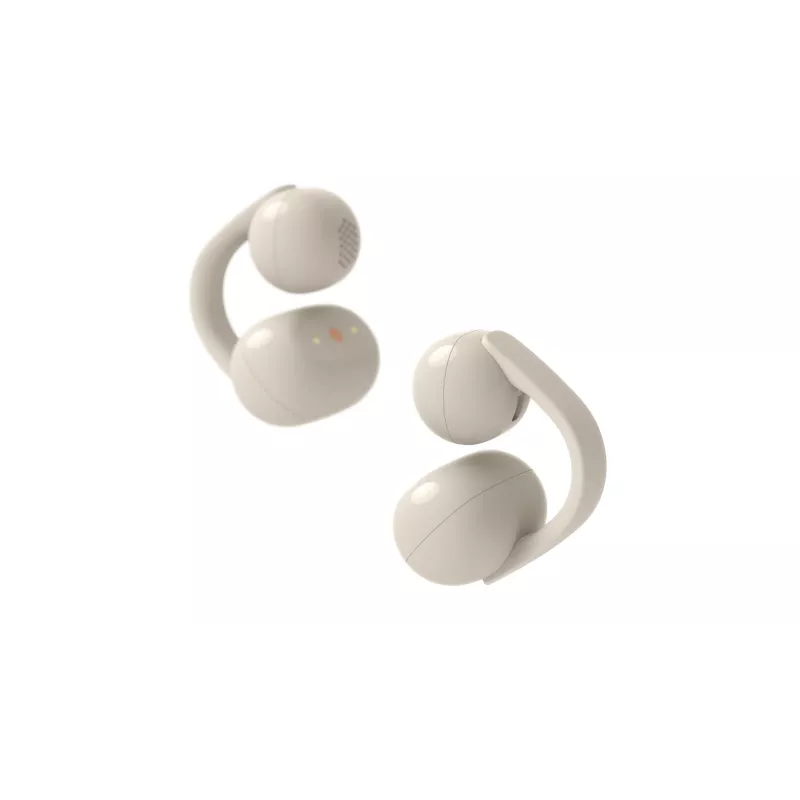 Sony | Kõrvaklapid | LinkBuds WF-LC900 Clip | Bluetooth | Avatud kõrvaga | Juhtmevaba | Hallikasbeež
