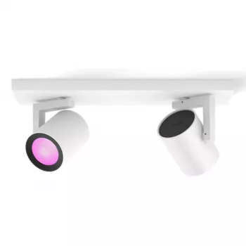 Philips Hue Valge&Col. Amb. Argenta Spot 2 flg. Valge 2x4.2W.