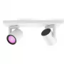 Philips Hue Valge&Col. Amb. Argenta Spot 2 flg. Valge 2x4.2W.
