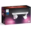 Philips Hue Valge&Col. Amb. Argenta Spot 2 flg. Valge 2x4.2W.