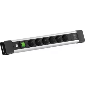 BACHMANN CONNECTUS 6xCEE7/3 1x lüliti, 1xUSB C/C 65W L=2,0m CEE7/7 Hall (BM0022776)