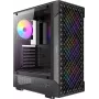 ANTEC VX-320 ARGB ATX, Micro-ATX, ITX Mid Tower mänguarvuti korpus, must (0-761345-10234-6)