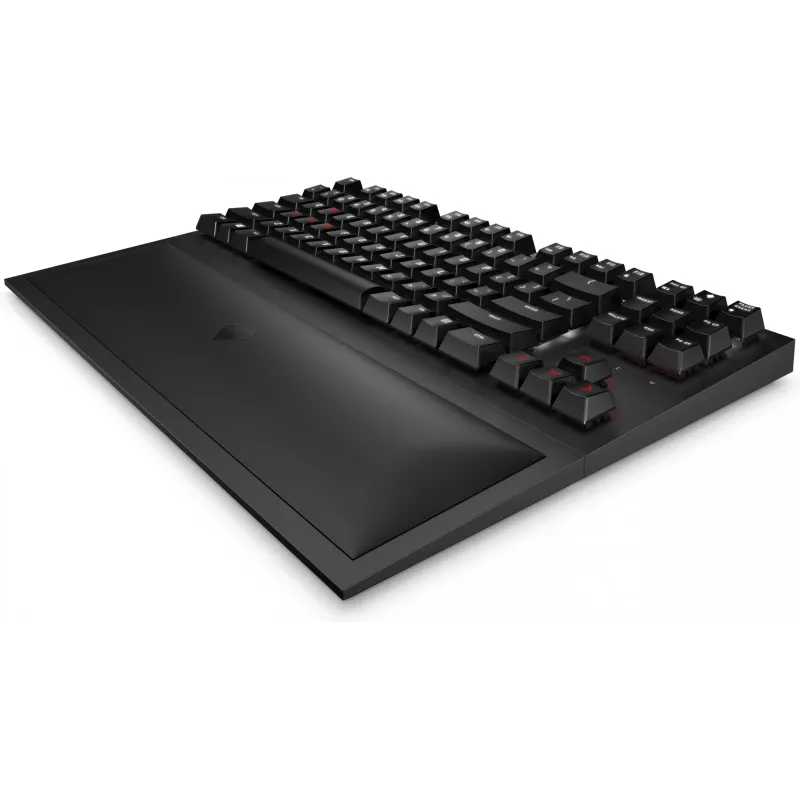 HP OMEN Spacer Wireless TKL klaviatuur, täissuuruses (100%), juhtmevaba, RF-juhtmevaba, mehaaniline, must