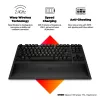 HP OMEN Spacer Wireless TKL klaviatuur, täissuuruses (100%), juhtmevaba, RF-juhtmevaba, mehaaniline, must