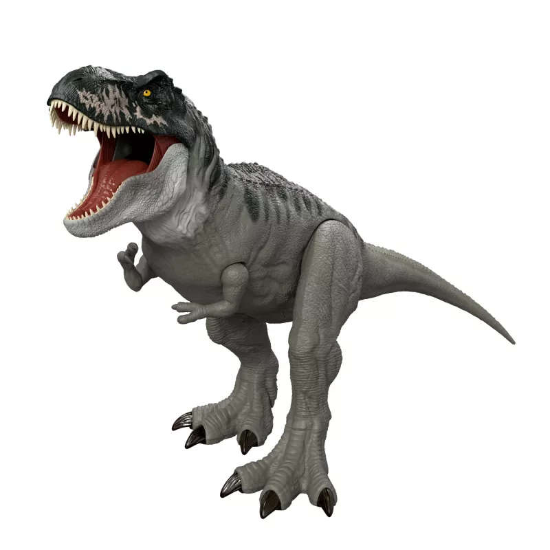 Jurassic World Rebirth Super Colossal Tyrannosaurus Rex märulifiguur, T-Rexi dinosauruse filmimänguasi