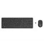 HP 330 juhtmevaba hiire ja klaviatuuri komplekt, täissuuruses (100%), juhtmevaba, RF-juhtmevaba, must, hiir kaasas
