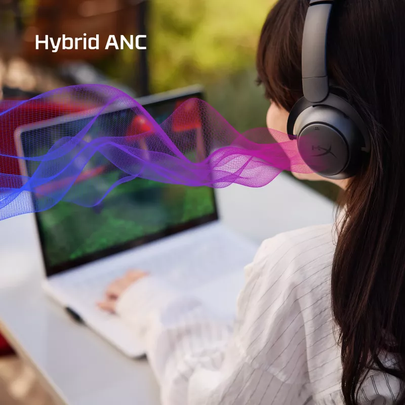 HyperX Cloud MIX 2 – mängurikõrvaklapid (must), juhtmega ja juhtmevaba, mängimine, 20–20 000 Hz, 270 g, peakomplekt, must