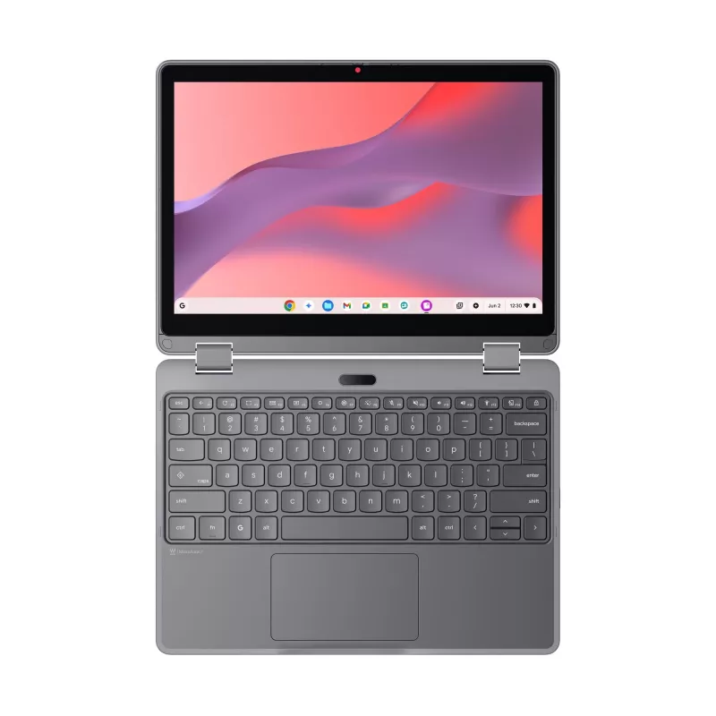Lenovo Chrome 500e 2in1 G5 M89 MediaTek Kompanio 540 Chromebook 31 cm (12,2 tolli) puutetundlik ekraan WUXGA 8 GB LPDDR5x-SDRAM 64 GB UFS Wi-Fi 6E (802.11ax) ChromeOS inglise hall