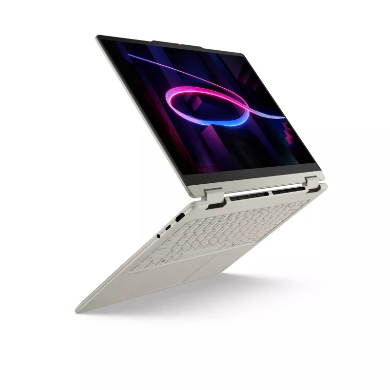 Lenovo Yoga 7 2-in-1 14IPH11 Copilot+ PC Intel Core Ultra 5 325 Hybrid (2-in-1) 35.6 cm (14 tolli) Puutetundlik WUXGA 16 GB LPDDR5x-SDRAM 512 GB SSD Wi-Fi 7 (802.11be) Windows 11 Home German Seashell (värv)