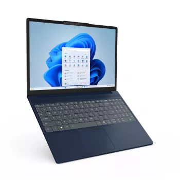 Lenovo IdeaPad õhuke 3 15ARP10 AMD Ryzen™ 5 150 sülearvuti 38.9 cm (15.3 tolli) WUXGA 16 GB DDR5-SDRAM 512 GB SSD Wi-Fi 7 (802.11be) Windows 11 Home saksa sinine
