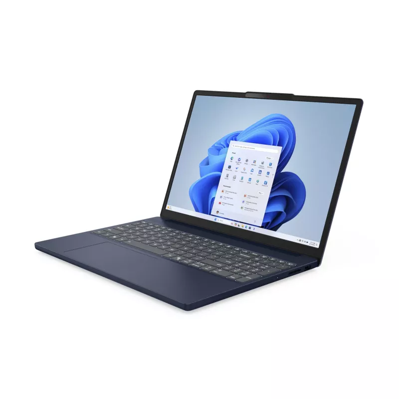 Lenovo IdeaPad õhuke 3 15ARP10 AMD Ryzen™ 5 150 sülearvuti 38.9 cm (15.3 tolli) WUXGA 16 GB DDR5-SDRAM 512 GB SSD Wi-Fi 7 (802.11be) Windows 11 Home saksa sinine