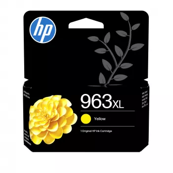 HP 963XL kõrge tootlikkusega kollane originaaltindikassett, kõrge (XL) tootlikkus, kollane, pigmendipõhine tint, 22,92 ml, 1 tk, üksikpakend