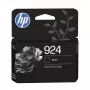 HP 924 must originaal tindikassett, standardtootlus, must, 1 tk, 500 lehekülge, 400 lehekülge, üksikpakk